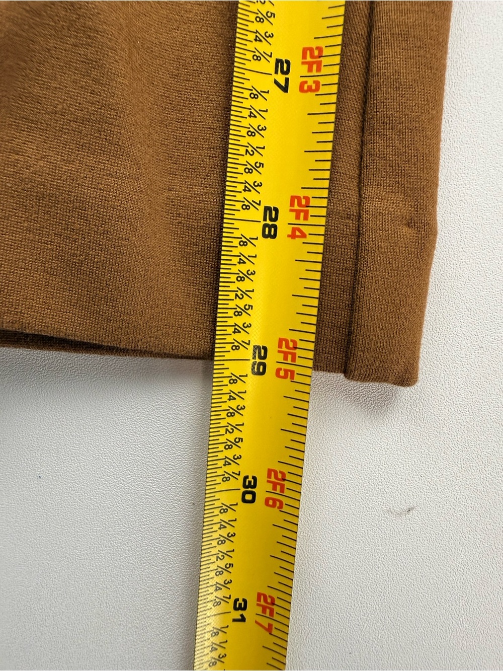 Rafaella Camel Brown Ponte Bootcut Dress Pants Stretch Large Workwear Career - Picture 6 of 7